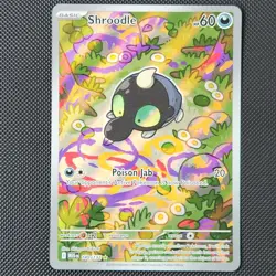 Shroodle 149/132 Mega Evolution Illustration Rare MEG EN NM Pack Fresh Pokemon - Image 1