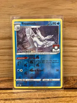 Frosmoth(League Challenge 2nd Place) Pokemon SWSH01 Sword Shield Rare Promo - Image 1