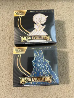 Pokemon Mega Evolution Lucario and Gardevoir Elite Trainer Boxes ETBs Set Of 2 - Image 1