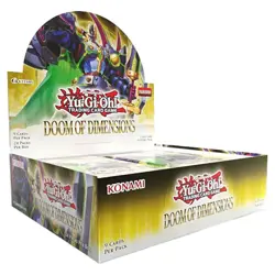 DOOM OF DIMENSIONS 1st Edition Yugioh Factory Sealed Booster Box Yu-Gi-Oh! - Image 1
