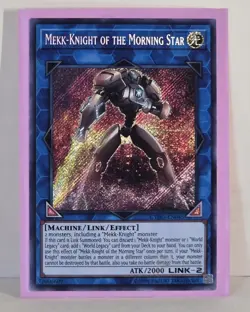 Mekk-Knight Of The Morning Star CYHO-EN045 Secret Rare 1st Edition Yugioh NM/M - Image 1