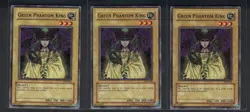 Yugioh Green Phantom King LOB-034 Common Unlimited MP x3 - Image 1