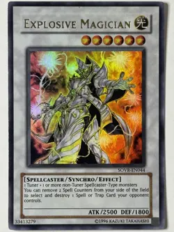 Yugioh Explosive Magician SOVR-EN044 Ultra Rare NM - Image 1