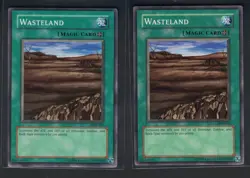 Yugioh Wasteland LOB-047 Common Unlimited LP x2 - Image 1