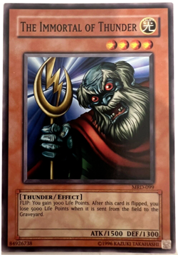 YuGiOh! - The Immortal of Thunder - Common - Image 1