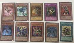 Lot Of 10 YuGiOh Cards Limited Edition - Image 1