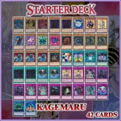 SACRED BEAST KAGEMARU DECK 42 | Raviel Uria Hamon Crystal Beast YuGiOh - Image 2