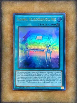 Yugioh Vaalmonica, the Agathokakological Voice VASM-EN035 Ultra Rare 1st Ed NM - Image 1