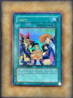 Yugioh Unity JUMP-EN006 Ultra Rare Limited Edition LP - Image 1