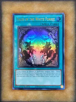 Yugioh Tales of the White Forest INFO-EN058 Ultra Rare 1st Ed NM - Image 1