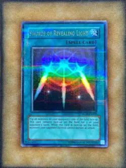 Yugioh Swords of Revealing Light HL04-EN002 Hobby League Parallel Ultra Rare NM - Image 1