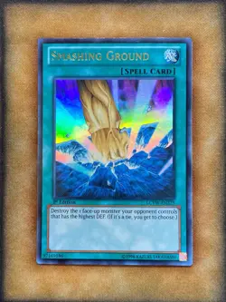 Yugioh Smashing Ground LCYW-EN275 Ultra Rare 1st Ed LP - Image 1