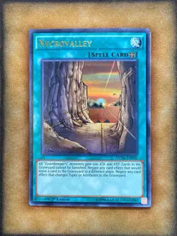 Yugioh Necrovalley DUSA-EN050 Ultra Rare 1st Ed LP - Image 1