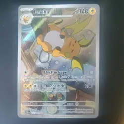 Pokemon TCG Raichu Holo Card Scarlet & Violet Paldea Evolved 211/193 IR - Image 1