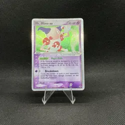 (NM) Mr. Mime ex 110/112 Firered & Leafgreen Holo Rare Vintage Pokemon Card - Image 1
