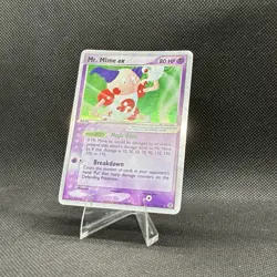 (NM) Mr. Mime ex 110/112 Firered & Leafgreen Holo Rare Vintage Pokemon Card - Image 3