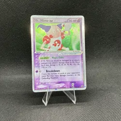 (NM) Mr. Mime ex 110/112 Firered & Leafgreen Holo Rare Vintage Pokemon Card - Image 4