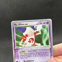 (NM) Mr. Mime ex 110/112 Firered & Leafgreen Holo Rare Vintage Pokemon Card - Image 5