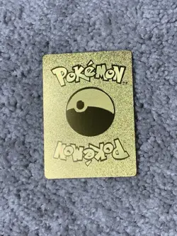 Pokemon Shining Charizard HP100 #107/105 First Edition Gold Foil Fan Art Card - Image 2