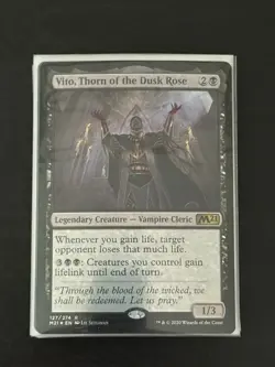 Magic The Gathering Vito Thorn Of The Dusk Rose Deck Loose Cards In Sleeves - Image 1