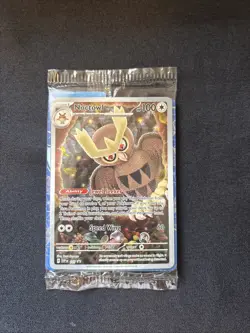 Pokemon TCG - Noctowl Stellar Crown SVP 141 ETB Promo Card Sealed 2024 - Image 1