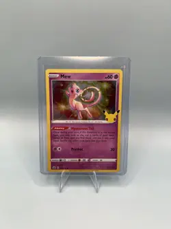 Mew 011/025 Celebrations 25th Anniversary Holo Rare Pokemon Card - Image 1