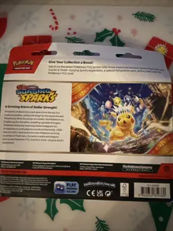 Pokemon Cards - S&V: Surging Sparks -QUAGSIRE BLISTER PACK (3 Boosters & 1 Foil) - Image 2