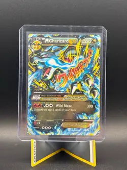 2014 Pokemon TCG Mega M Charizard EX 69/106 XY Flashfire Ultra Rare Card - Image 1