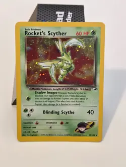 Rocket's Scyther Gym Challenge Holo Rare Pokemon Card 13/132 - Image 1