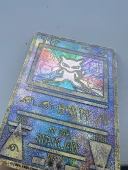Pokemon Card Ancient Mew I Movie Promo Nintedo Error Card Holo 1999 Japanese - Image 3
