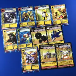 1999 Bandai | (DIGIMON) Lot of 11 Cards | (LP) CCG TCG 1st Edition Anime RARE - Image 1