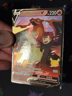 Pokemon Cards Lance’s Charizard V SWSH133 Celebrations Promo - (NM) #5 - Image 3