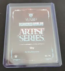 VCard Awakened Worlds: First Edition - Sky Artist series card SkyAboveMe - Image 2