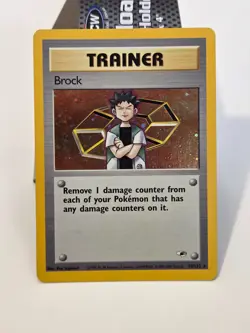 Brock Gym Challenge Holo Rare Pokemon Card 15/132 - Image 1