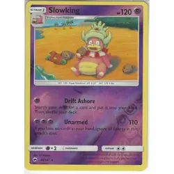 POKEMON CARD REVERSE HOLO SLOWKING 48/147 NO 199 ROYAL POKEMON TCG CCG - Image 1