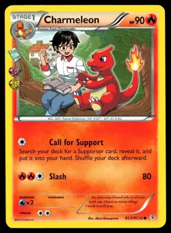 Charmeleon RC4/RC32 Generations Radiant Collection Regular Pokemon Card - Image 1