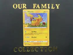 Pikachu Pokemon Card Promos SWSH039 Holo Pokemon TCG - Image 1