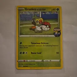 Grookey on the Ball - 003/005 - Futsal Promo - Pokemon Card TCG NM Rare 11 - Image 1