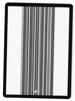 ►Magic-Style◄ MTG - Bar Code Filler Card MISPRINT - EX - Image 1