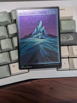 Snow-Covered Island #326 (PixelSnowLands.jpg) (Foil Etched) Secret Lair Drop - Image 4