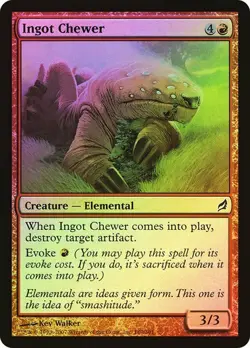 Lorwyn MTG FOIL Ingot Chewer Magic - Image 1