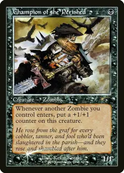 Near Mint x 1 Champion of the Perished - Foil - Retro Frame Secret Lair Drop Ser - Image 1