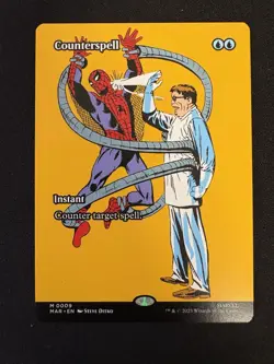 Counterspell 0009 Regular Borderless Marvels Spider-Man - Image 1