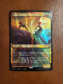 Mina and Denn, Wildborn *HALO FOIL* [SLD] Secret Lair Drop - Image 1