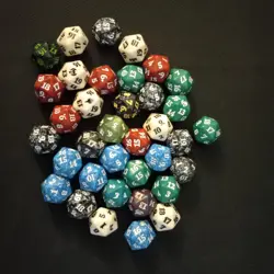 Magic The Gathering: 36 Dice LOT from Various Sets - Image 1