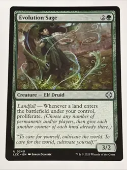 MTG Commander: The Lost Caverns of Ixalan Evolution Sage 0240 NM - Image 1