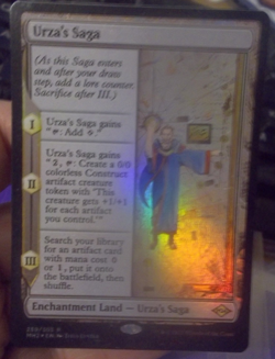 MTG Urza's Saga, Modern horizons 2. * Foil* . EDH, Modern, Legacy staple - Image 1