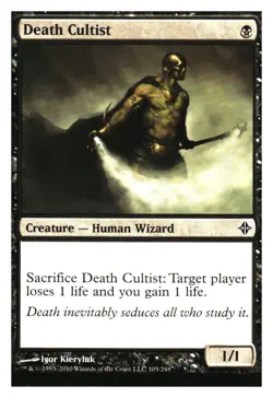 Death Cultist Rise of the Eldrazi MTG - NM+ Mythic Relics - Image 1