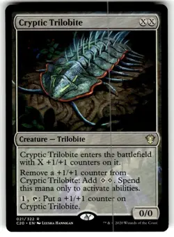 Cryptic Trilobite Commander 2020 Regular MTG NM - Image 1