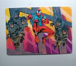 MTG Marvel Art Series #38/54 Scarlet Spider Ben Reilly Logan Lubera Spider-Man - Image 1